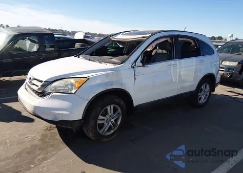 2010 Honda Cr-V Ex-L z USA, uszkodzony, nr VIN 5J6RE3H72AL002919